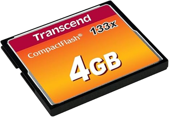 Transcend TS4GCF133 4GB CompactFlash Card