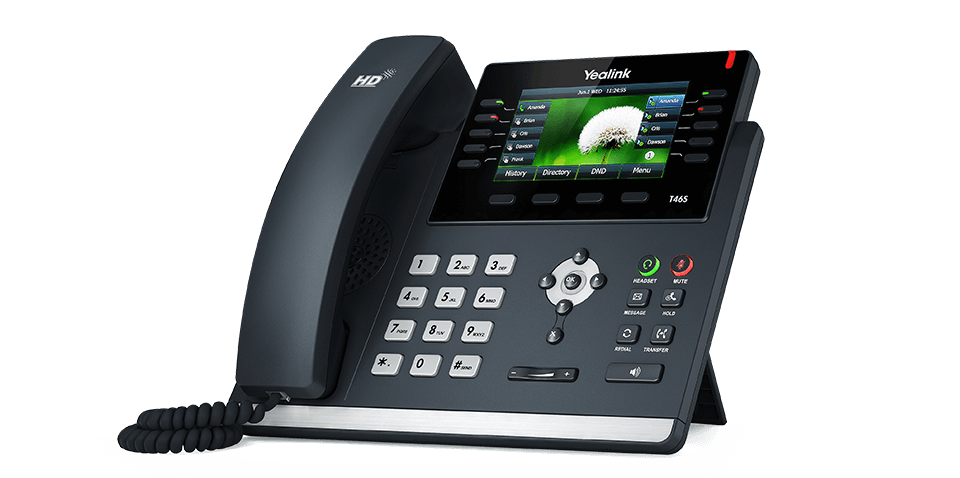 Refurbished Yealink SIP-T46S Gigabit IP Phone – Executive-Class Performance